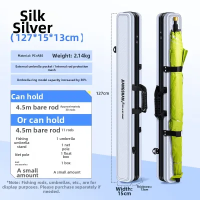 JIANGSHAN | Waterproof Portable Hard Shell Fish Rod Bag 1.3m