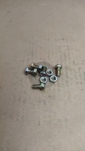 10 BUAH BAUT DWI FUNGSI KUNCI 10 PANJANG 12CM M6 X 12 BAUD MUR AKI M6X12 12 CM 12MM MM OBENG PLUS PITCH DRAT 1.0 KUNING DIAMATER BODY 6MM skrup sekrup