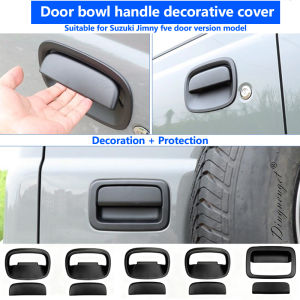 Door Bowl Handle Decorative Cover anti Scratch Protection Modification Suitable for 2023+ Suzuki Jimny 5-Door Model JB64W