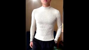 Áo Giữ Nhiệt Nam GOZIN.SHOP Áo Thun Nam Tay Dài Có Cổ Cao Lót Nỉ Cotton Thu Đông Giữ Ấm Thể Thao Cao Cấp
