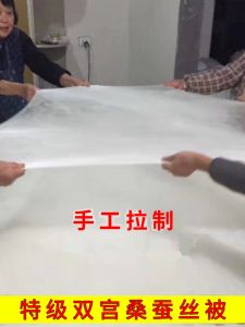 Tongxiang Hand-Drawn Silk Quilt 100 Mulberry Silk Quilt for Spring and Autumn Summer Quilt Air Conditioning Heating Quilt Small and Large Duvet Insert Winter Quilt