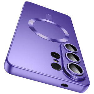 Slim Soft TPU Shockproof Magnetic Case for Samsung Galaxy S26 S25 S24 S22 Ultra S21 Plus S23 Fe Magsafe Mac Safe Bumper Cover