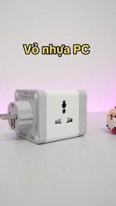 Ổ Chia Điện Deli 4 Chấu Ổ Cắm Mở Rộng Tích Hợp Cổng USB &TypeC Tiện Lợi Chống Giật An Toàn Cho Trẻ