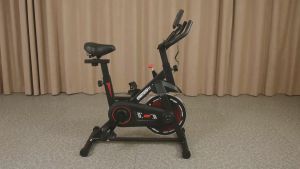 OneTwoFit Alat Fitness Spinning bike LCD Monitor Adjustable Seat Exercise Bike sepeda statis fitness