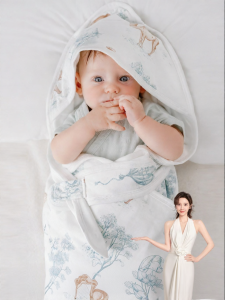 EMXEE | Infant Swaddle Blanket Cotton A-Class Anti-Startle