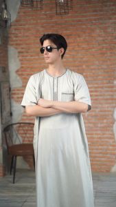 โต๊ปชายแขนสั้นผ้าใส่สบายไม่ร้อน เป็นเครื่องแต่งกายมูลควบคุม คละเฉด คละลาย AE47 รุสมีนี มูลควบคุมการสัมผัสและรองรับ