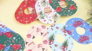 Timgle 36 Pcs G7 Christmas Adhesive Patch Compatible with Dexcom G7 Accessories Waterproof Over Patches Easy to Apply Glucose Monitor Tape for Continuous Glucose Monitor Protection(Candy)