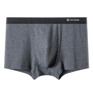 HLA | Mens Pure Cotton Boxer Briefs Large Size Autumn Winter New Style Four Corner Underwear Antibacterial Flat Angle Briefs