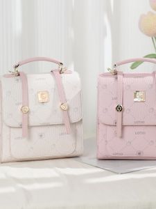 กระเป๋า Disney LOTSO กระเป๋าสะพายกระเป๋าสะพายสำหรับผู้หญิงสำหรับแฟชั่นสำหรับผู้หญิงกระเป๋าขนาดเล็กกระเป๋าหนัง Pu