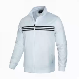 Mens Casual Jacket Spring and Autumn Washed Outerwear Loose Stand Collar Jacket