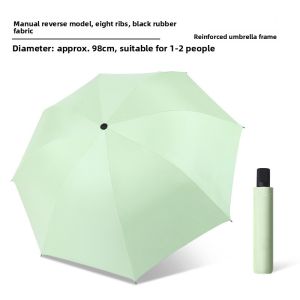 Thickened Large Size Foldable Umbrella Double Layered Men Women Home Use Windproof Rain Sun Protection Customizable DIY Umbrella