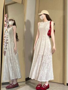 CHANGTONG | French Elegant Slim Fairy Dress