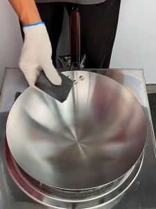 Chảo Thép Tôi Chống Dính Cao Cấp SG.DECOR Chuyên Dùng Nhà Hàng Đường Kính 32cm/ 36cm/40cm