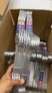 100 Móc nhôm treo quần áo gia đình mẫu móc nhôm mỏng giá rẻ