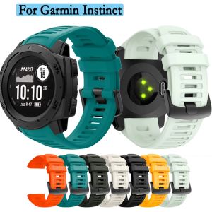 Strap For Garmin Instinct High Quality Silicone Sport Watchband Adjustable Wristband Smart Watch Replacement Correa Accessories