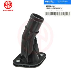 OEM 25631-2B051 256312B051 Car Thermostat Housing Water Pump Inlet Fit For Hyundai Elantra Accent Kia Forte Rio 1.6L 1.8L 2.0L
