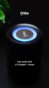 Olike Speaker SF9 LED Light | IPX4 | Bluetooth 5.3