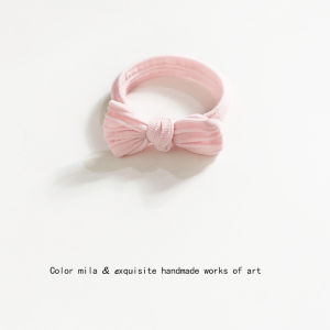 Durable High Elasticity Candy Colored Butterfly Knot Hair Bands for Women Japanese and South Korean Style Hair Ropes