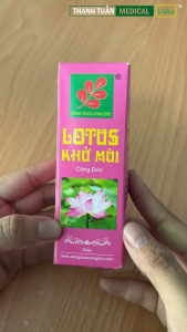 Xịt khử mùi Lotus Công Đức – Giúp ngăn ngừa mùi hôi trên cơ thể: Hôi chân hôi nách... thơm mát suốt 24h