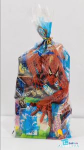 plastik snack Unicorrnn Biru / souvenir ultah plastik bingkisan kado / plastik bingkisan