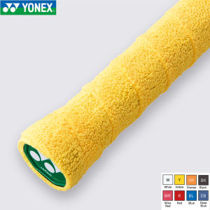 YONEX New AC402 Badminton Racket Grip Towel Gel Sweat Absorbent Soft Handle Band Thick Version Dry Type for Sports Fitness