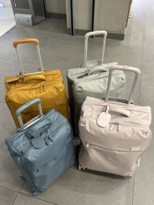 Ultra-Light Oxford Fabric Luggage Bag Womens Carry-On Suitcase 20 Inch Travel Bag Password Box 26 Fashionable Trendy Style