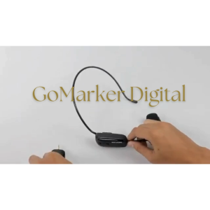 GO TaffSTUDIO Microphone Wireless Suara Jernih Jarak Jauh Imam Masjid Mengajar 6.35mm Adapter 2.4G