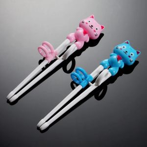 Cute Cartoon Chopsticks Training Chopsticks Beginner Food Removable Children Learning Dinnerware Tableware Accessories