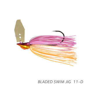 TSURINOYA | Bladed Mustache Lead Jig Bait 11/14g