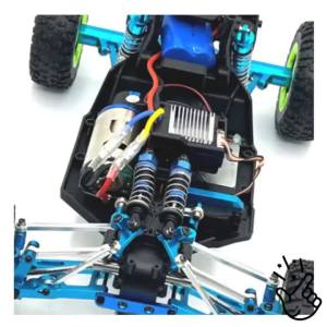 RC Car Parts Metal Upgrade Kit for WLtoys 1/12 124006 12427 12427 12428 Swing Arm C Seat Steering Cup Servo Arm Rod Support Rod