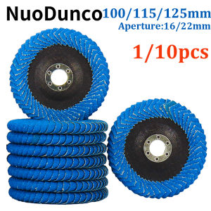 NuoDun 4/4.5/5 Inch Abrasive Flap Wheel: Polishing & Deburring for Metal & Aluminum