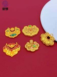 สร้อยคอรูปงูพันธุ์ทองคำโบราณแบบ DIY แฮนด์เมด อุปกรณ์ทำเครื่องประดับแฟชั่นฤดูร้อน 2023 โซ่สานแบบทันสมัย ​​โซ่สานคอ