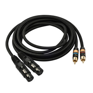 YYTCG | YYTCG High-End RCA to XLR Male and Female Audio Cable RCA Head to XLR Balanced Cable Connection Cable