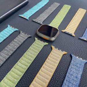 New Original Denim Nylon Strap For GarminActive 6 /garmin Vivoactive 5 Magnetic Loop bracelet watch band for Garmin Vivoactive 6