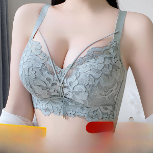 Intimates Womens Small Cup a over Thickened 8cm Small Breast Size Exaggerating Bra Bra Thick Push up Push-up Chest Lifting without Wire Accessory Breast Push up