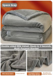 BEIPIN | Thickened Flannel Bed Sheet