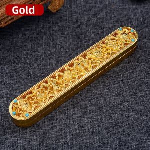 Incense Burner With Incense Holder Gem Inlaid Gift Box