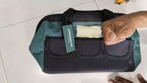 FAST DELIVERY Tas Perkakas Tukang Bangunan dan Bengkel Bahan Kuat Tool Bag Multifungsi Waterproof