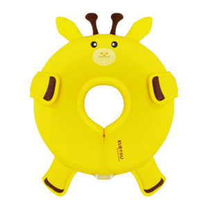 KLEYOU | Anti-Rollover Inflatable-Free High Buoyancy Baby Neck Float