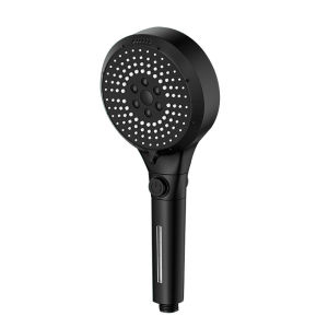 6 Modes Booster Shower Head Multifunctional Adjustable Filter Dechlorination Household Bathroom Large Water Volume Shower Set