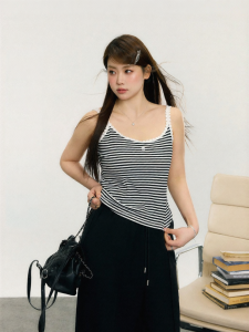 Áo Thun Ngắn Tay Sọc Giảm Cân Size Lớn