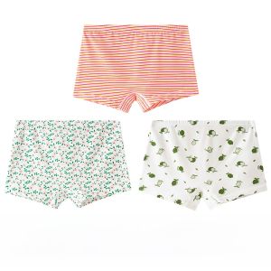 MiiOW | Quần lót cotton kháng khuẩn cho bé gái Quần lót cotton nguyên chất thoải mái co giãn cao không gây cọ xát cho trẻ em