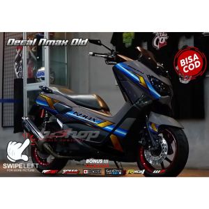 decal nmax racing sticker variasi motor nmax old