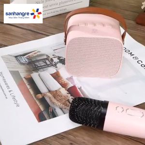 Bộ Loa Bluetooth kèm Micro không dây Karaoke Mini K1 (giao màu ngẫu nhiên)