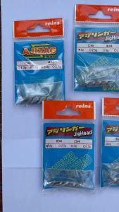 หัวจิ๊กเกี่ยวเหยื่อยาง เหยื่ออาจิ Reins Made in Japan