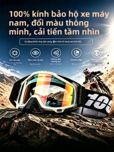 TAODUN | Mắt Kính Mô Tô Chống Mờ Đổi Màu Chịu Va Đập HD