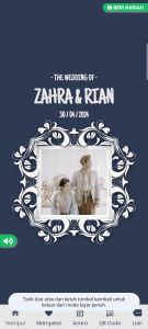 undangan website undangan online undangan digital tema radiantdark