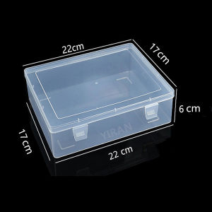 Divided Plastic Storage Box Is Used to Store Adhesive Tape Jewelry Handicrafts Fishing Gear and Beads for Storing Handicraft