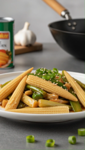 Susan Baker Canned Whole Young Corn 425g – Crisp Canned Sweet & Ready to Cook!