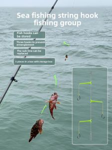 tzdhn | Anti-tangle Fishing Rigs 3 Hooks